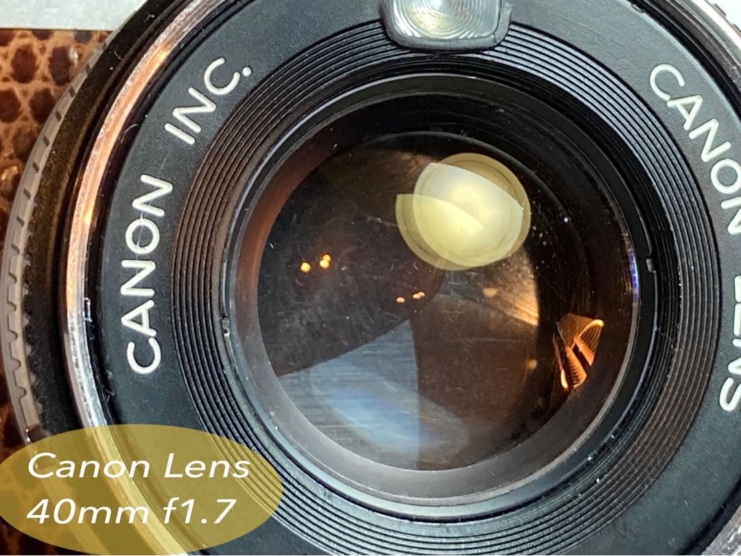 ★完動品＊美品＊初期保証★canon canonet ql17 ★作例多数！