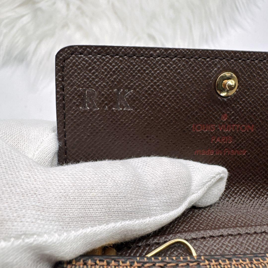 ルイヴィトン ダミエ ミュルティクレ6 6連キーケース ブラウン