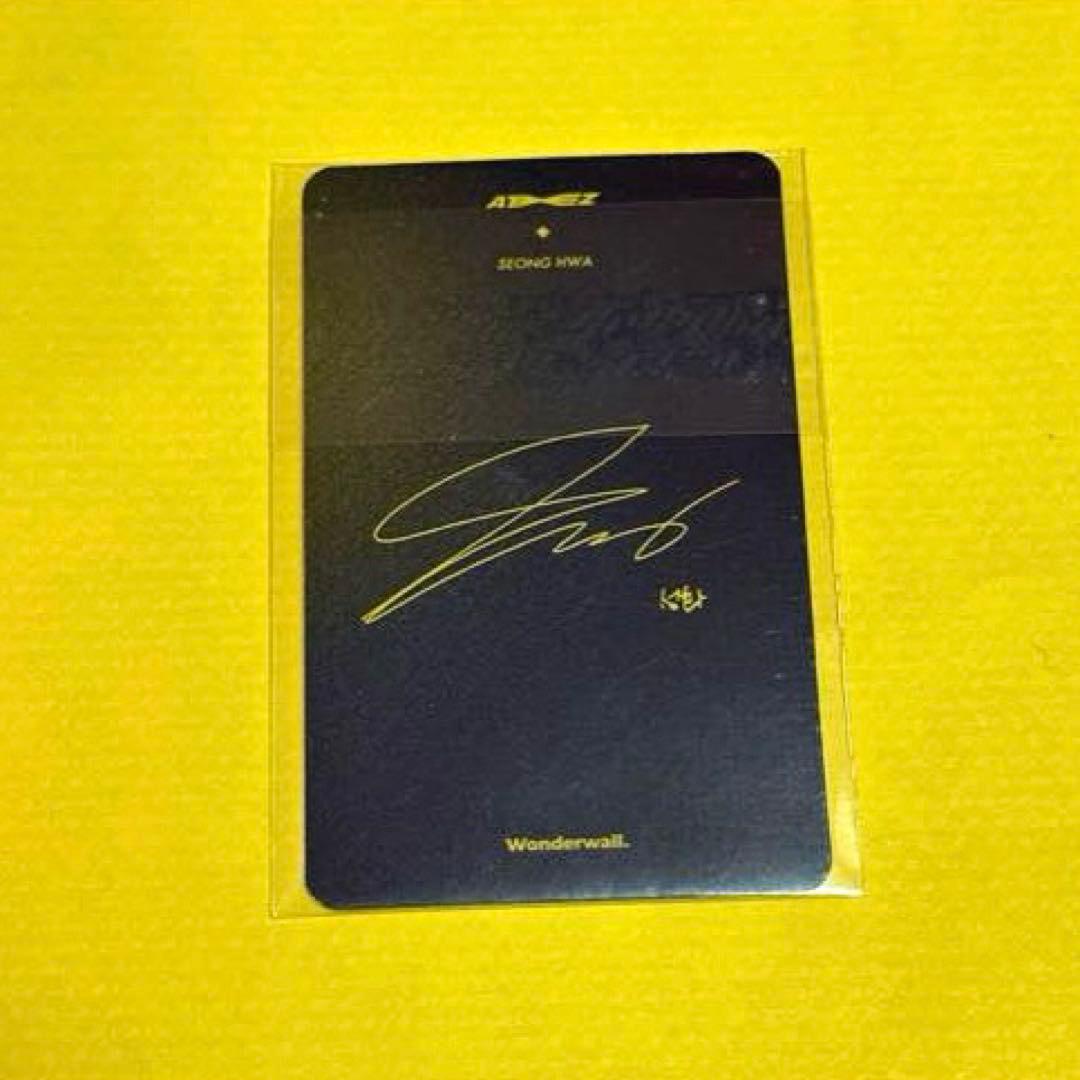 ATEEZ ソンファ PART3 WONDERWALL トレカ seonghwa