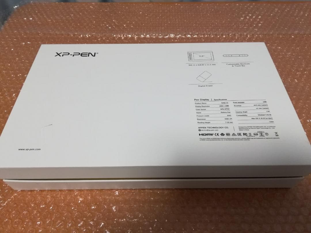 新品に近い 定価22,980円 XP-PEN Artist 12