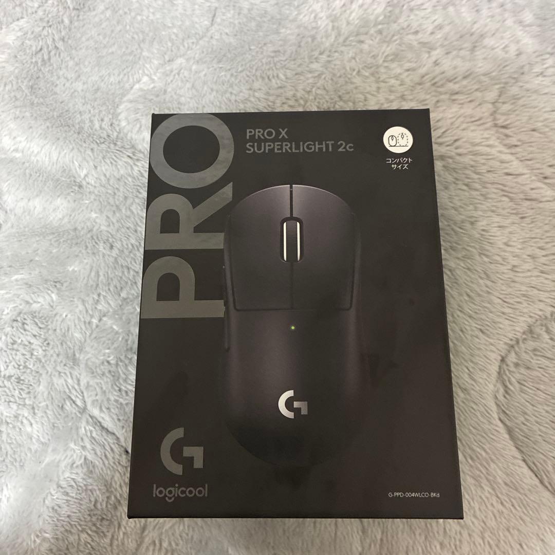 logicool PRO X SUPERLIGHT 2c ブラック