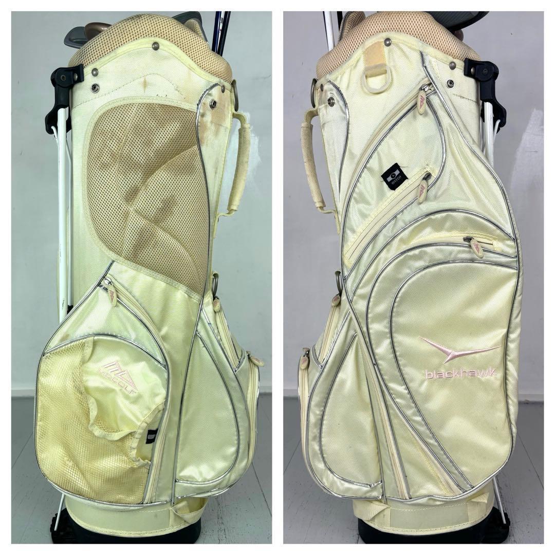 本格派 レディースゴルフクラブ 8本 ゴルフセット お試しセット 初心者向け