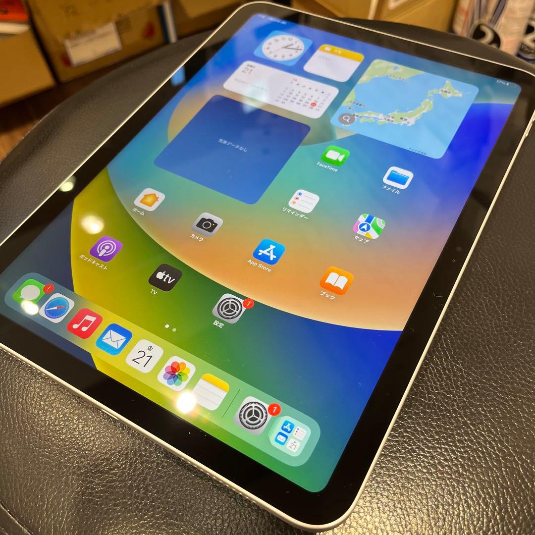 259☆美品☆iPad☆第10世代☆64GB☆バッテリー100%☆送料込☆