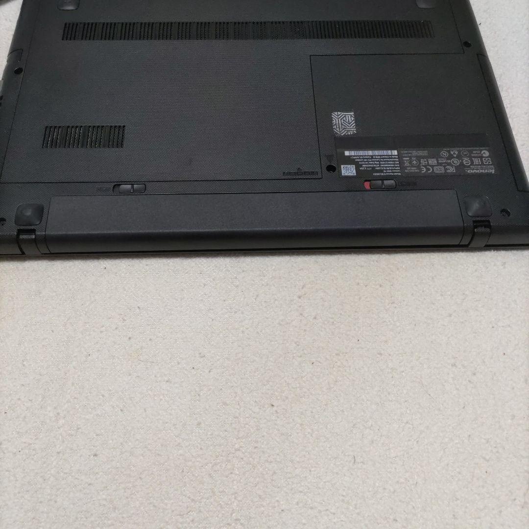 レノボ ノートPC ブラック 15.6インチ Win11 MS-Office