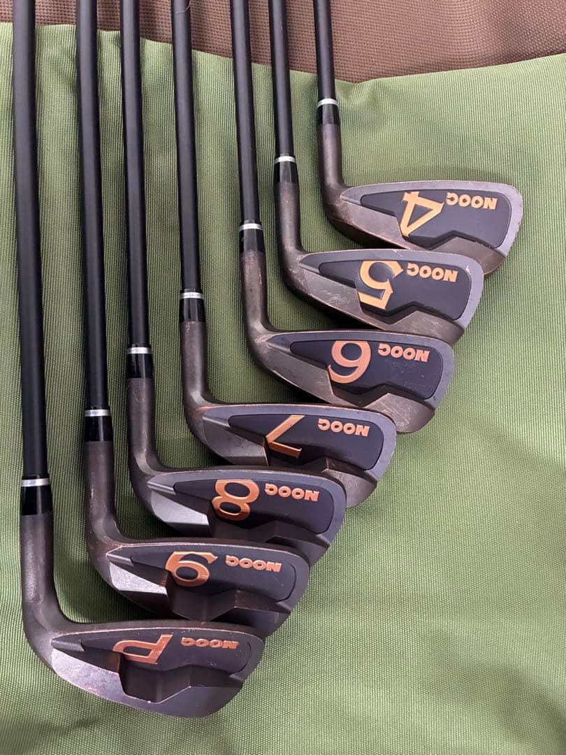 希少 NOOG (ノーグ) ワンレングスアイアン 7本セット