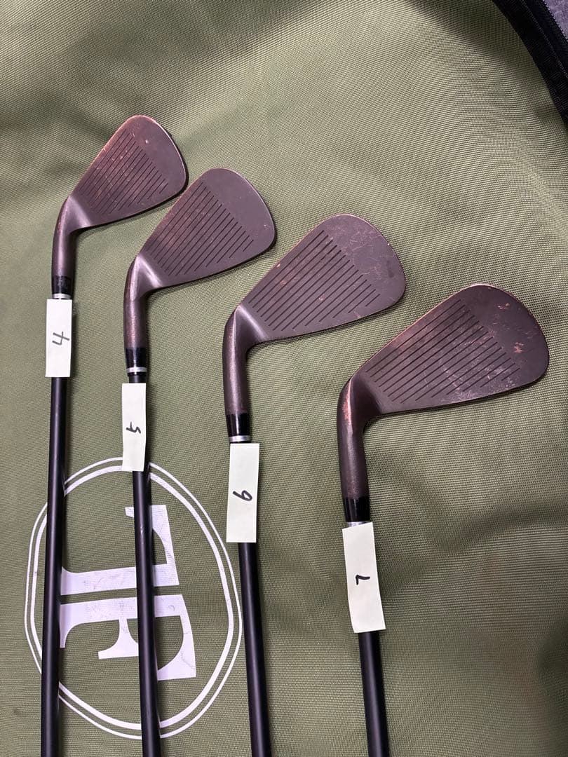 希少 NOOG (ノーグ) ワンレングスアイアン 7本セット