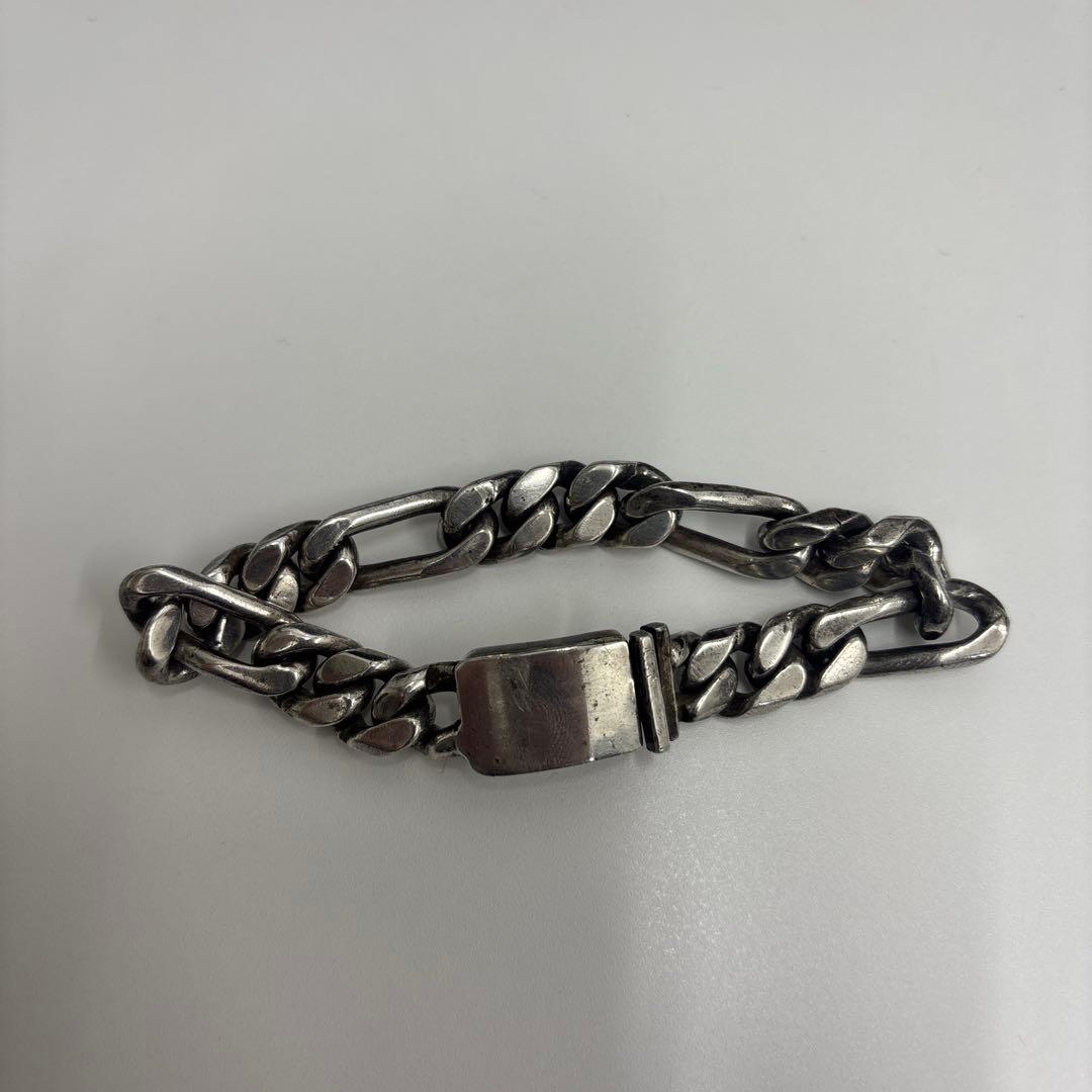 ス*ル様 メキシコvintageシルバー チェーンブレスレット