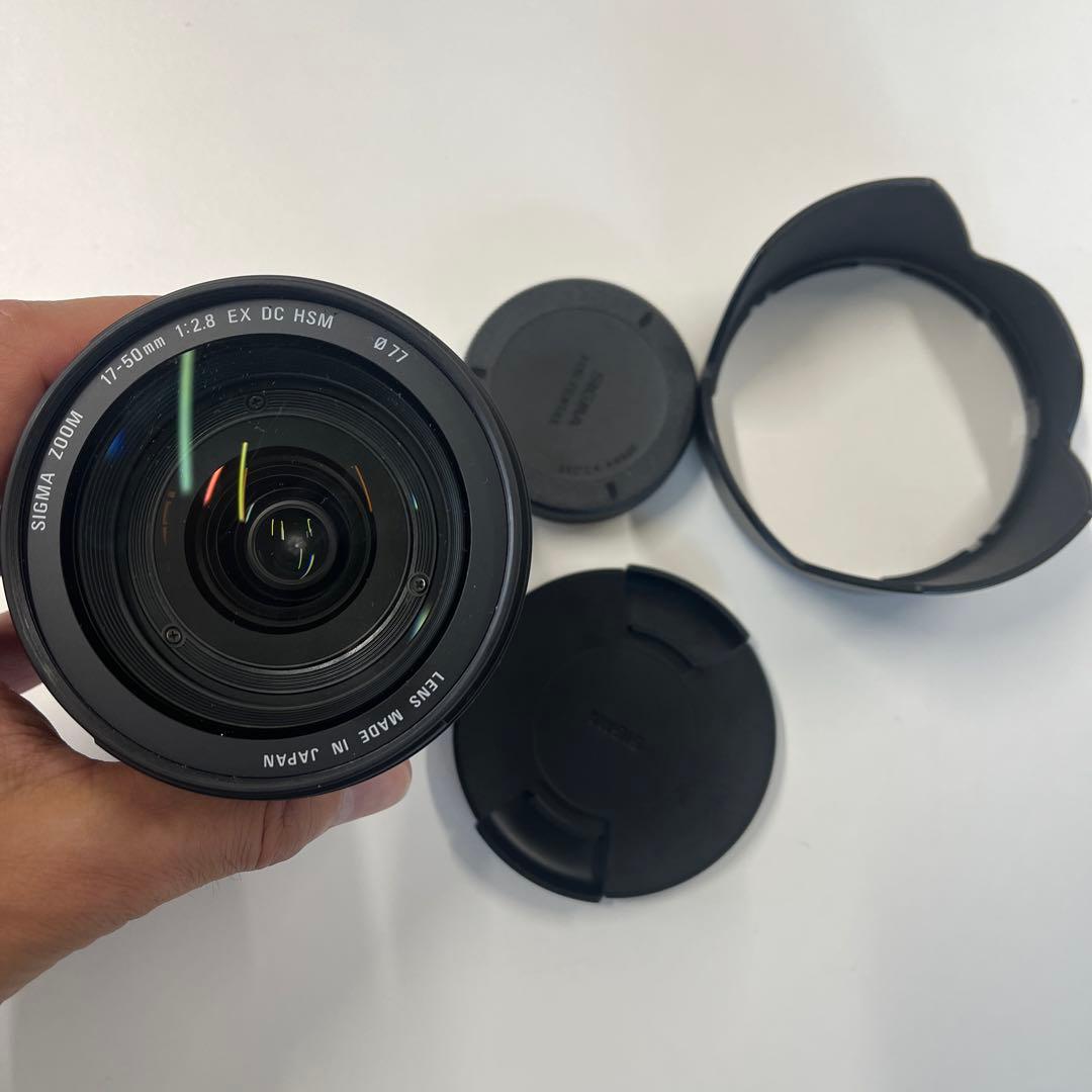 シグマ　DC 17-50mm 1:2.8 EX HSM kマウント