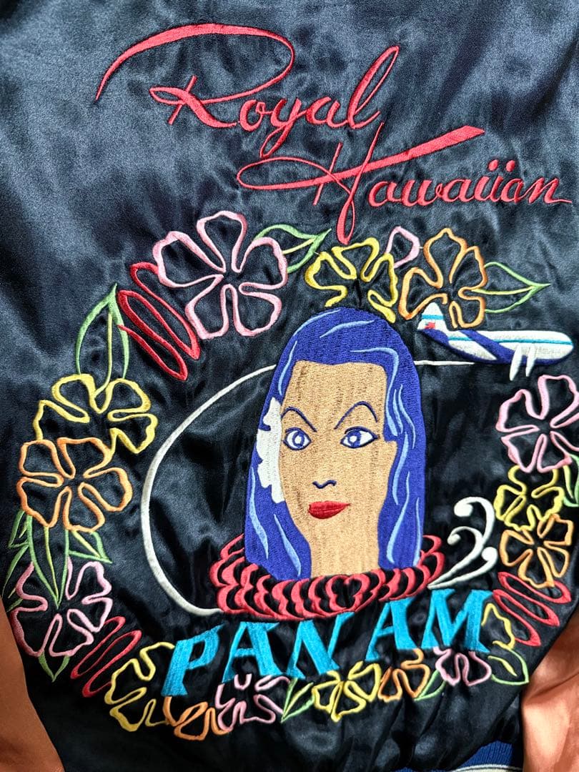 ２面用 テーラー東洋 虎鷲 Hawaii 日本限定版 スカジャン vintage