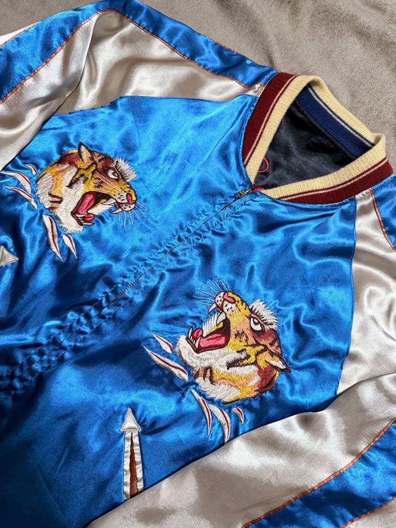 ２面用 テーラー東洋 虎鷲 Hawaii 日本限定版 スカジャン vintage