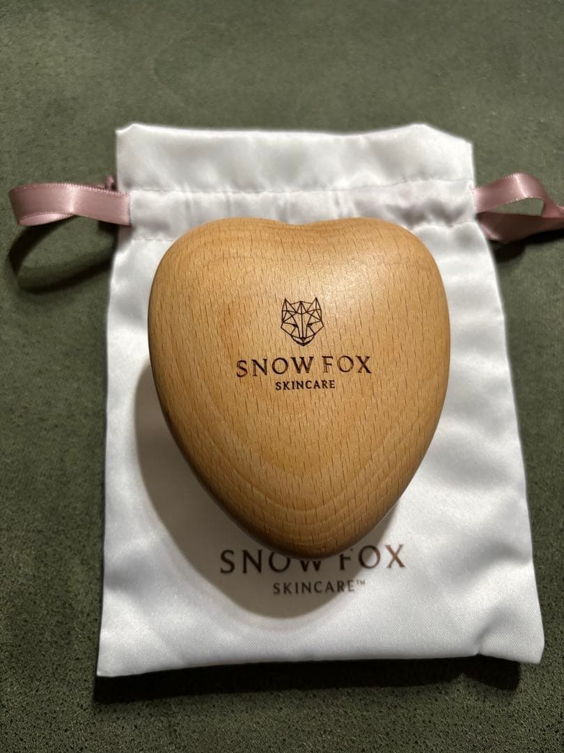 スノーフォックス ミニハートヘアブラシ