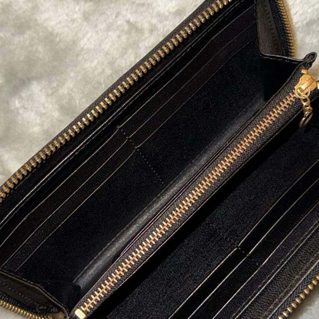 ⭐️未使用級⭐️　インセプション　長財布　ラウンドファスナー　レザー