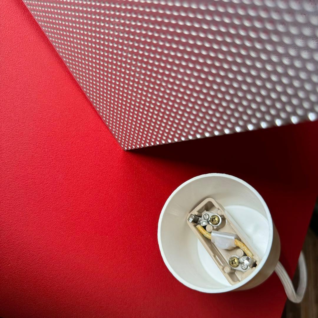 ポストモダン パンチング メタル キューブランプ