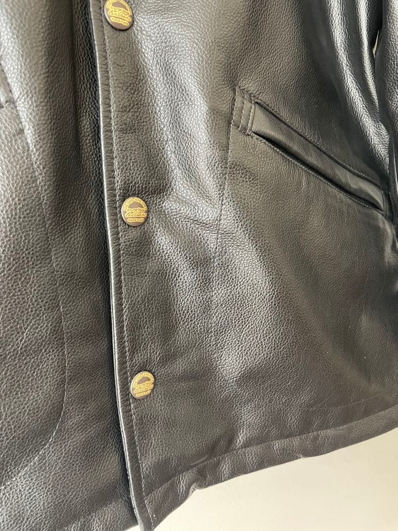 本革　レザーコーチジャケット　サイズ36 極美品　Mサイズ程度