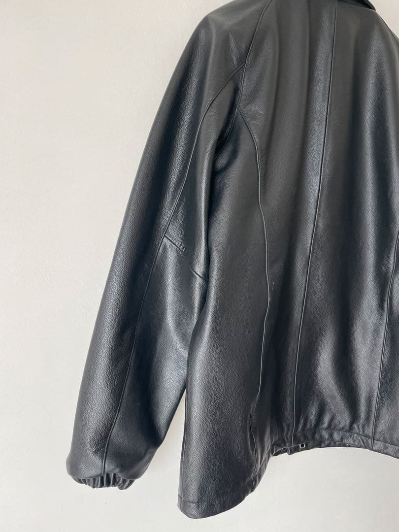 本革　レザーコーチジャケット　サイズ36 極美品　Mサイズ程度