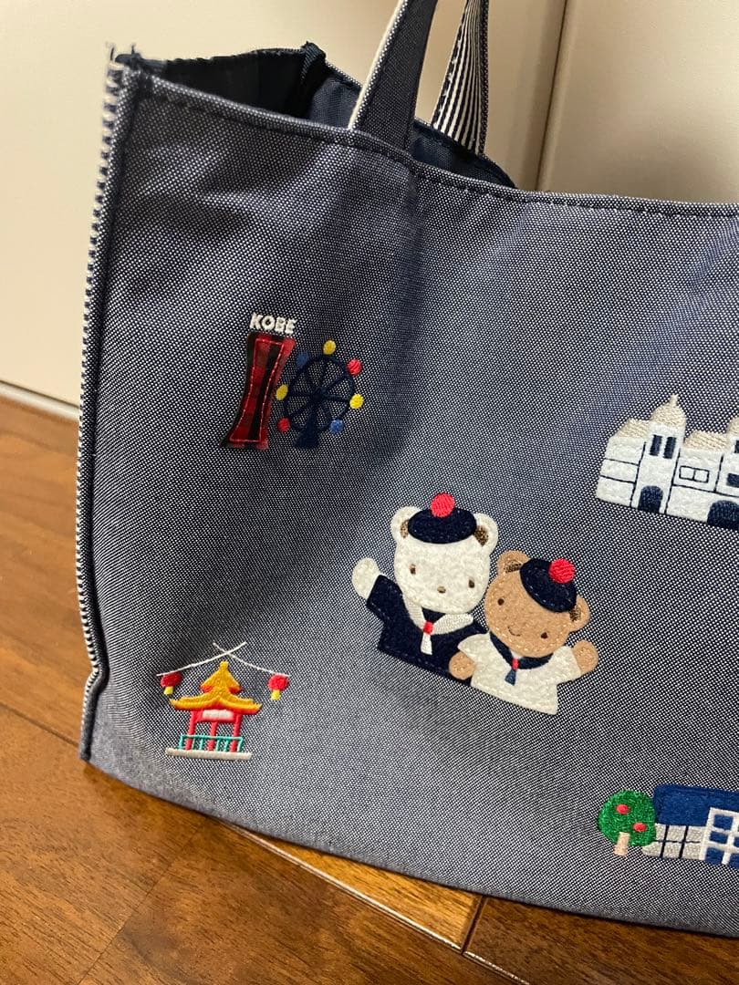 ファミリア 非売品 バッグとポーチ ふるさと納税 デニムバ