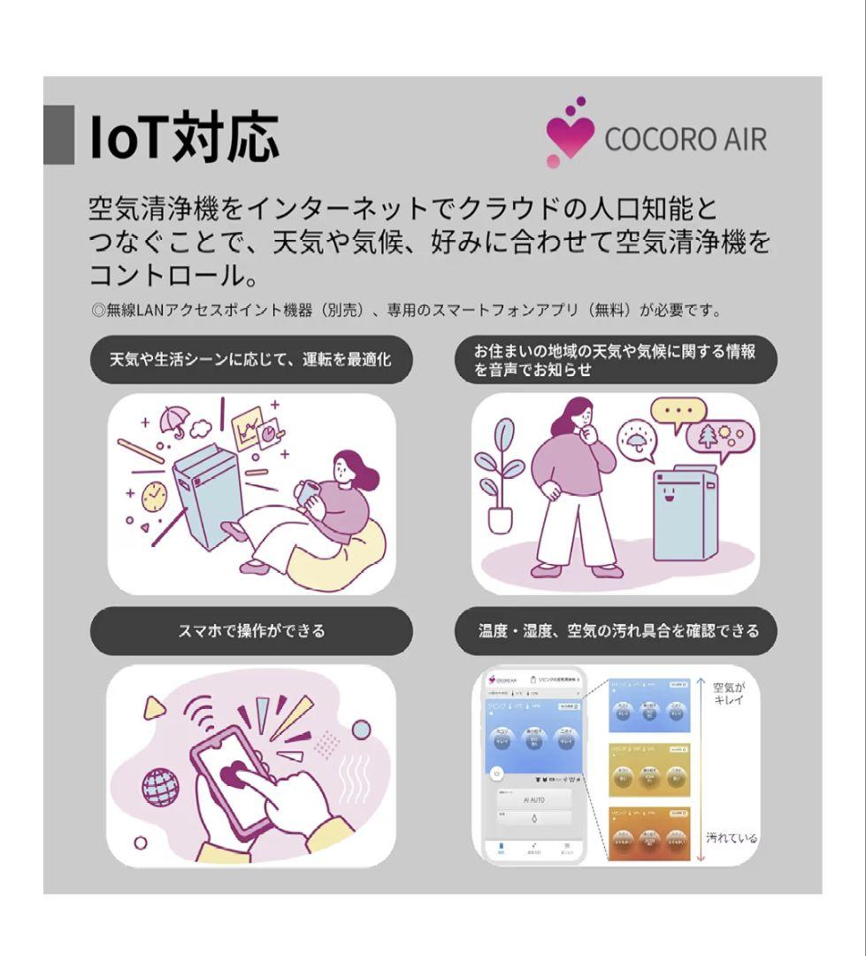 SHARP NEXT 空気清浄機 プレミアムモデル　KI-SX70