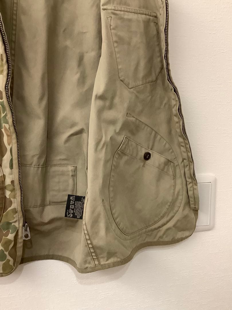 RRL ラルフローレン　カモフラージュベストMサイズ　美品