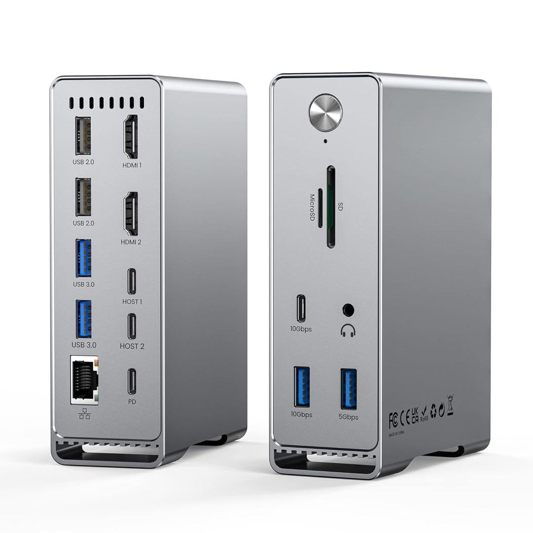 Macbook Pro/Air専用 14-IN-2 ドッキングステーション