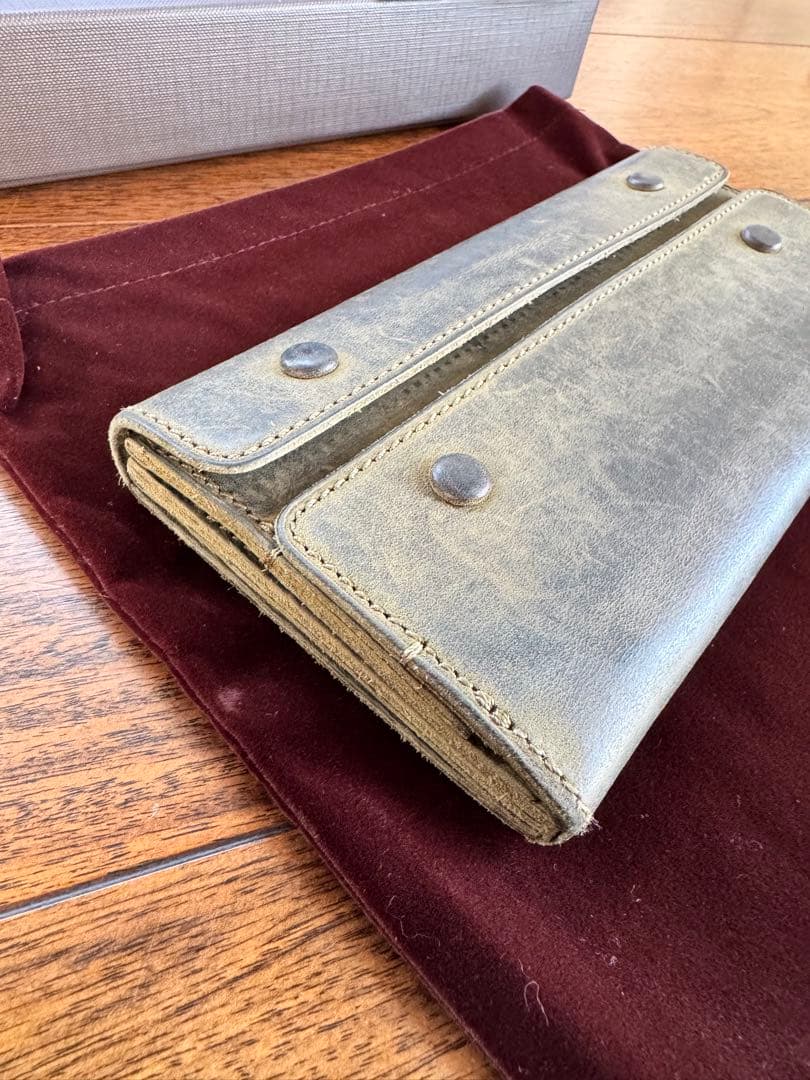 ココマイスター　ナポレオンカーフ　アレキサンダーウォレット