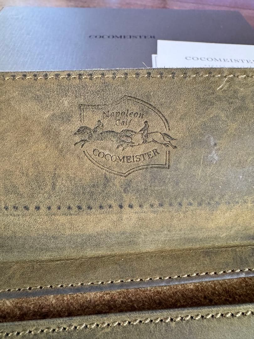 ココマイスター　ナポレオンカーフ　アレキサンダーウォレット