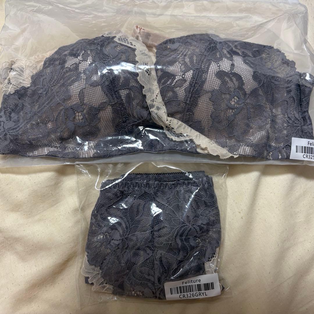 Feliture 極ふわブラ＆ショーツ 3点セット