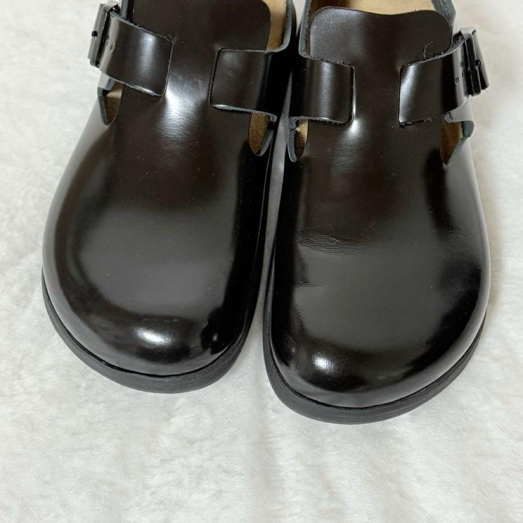 ⭐️未使用品⭐️　ビルケンシュトック　ロンドン　コンフォート　スリッポン　艶有り
