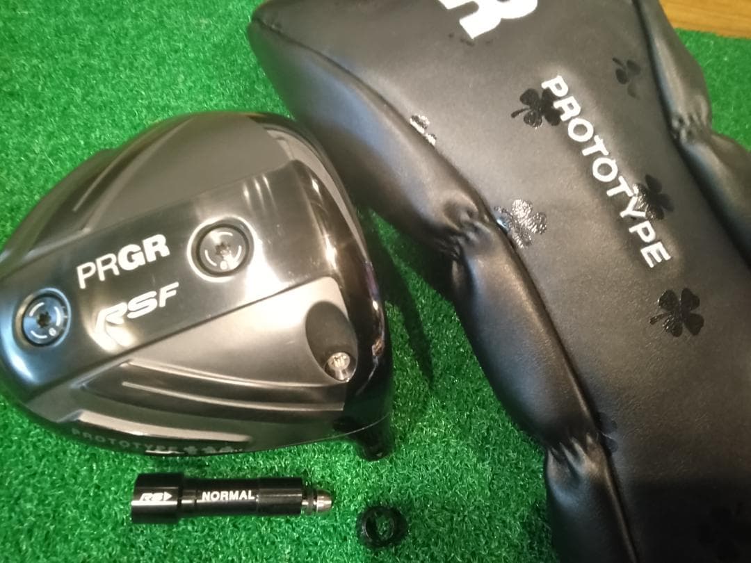 プロギアPRGR RS-Fスリークローバーヘッドカバー新品スリーブ専用ソケット付