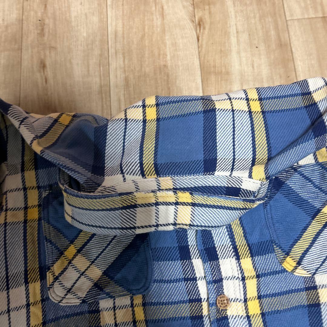 A*D様 BIG MAC チェック柄ネルシャツ Lサイズビンテージ７０年代稀少