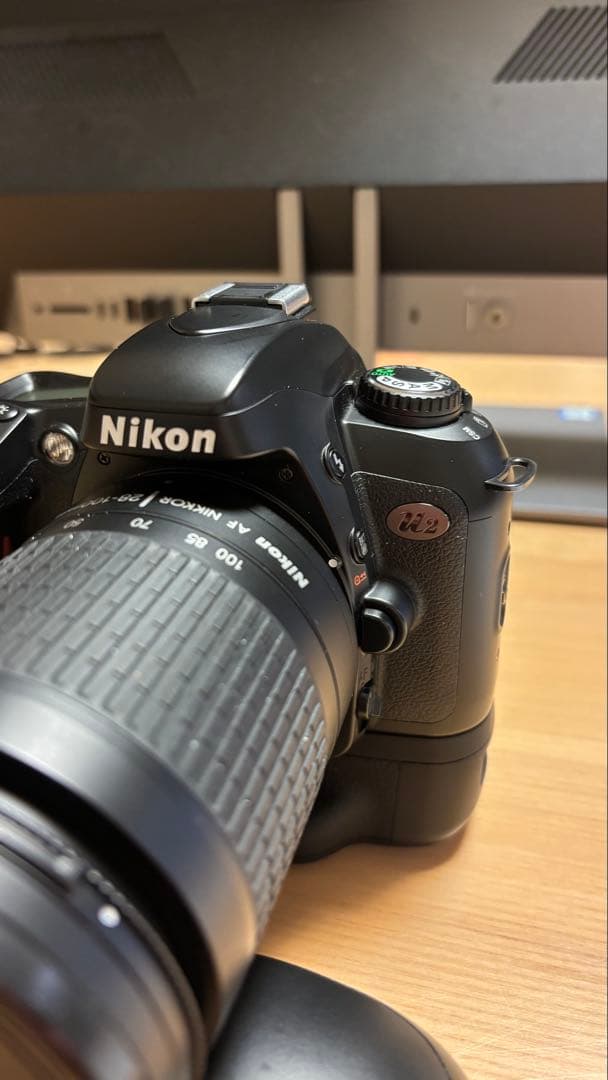 ニコン一眼レフカメラAF u2 Nikkor 28-80mm バッテリーパック付