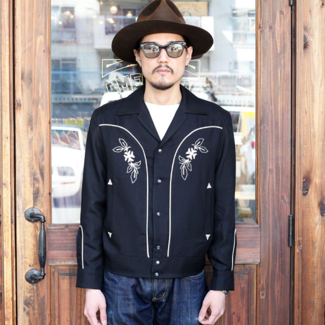 【美品】ギャングスタービル GANGSTERVILLE ウエスタンジャケット L