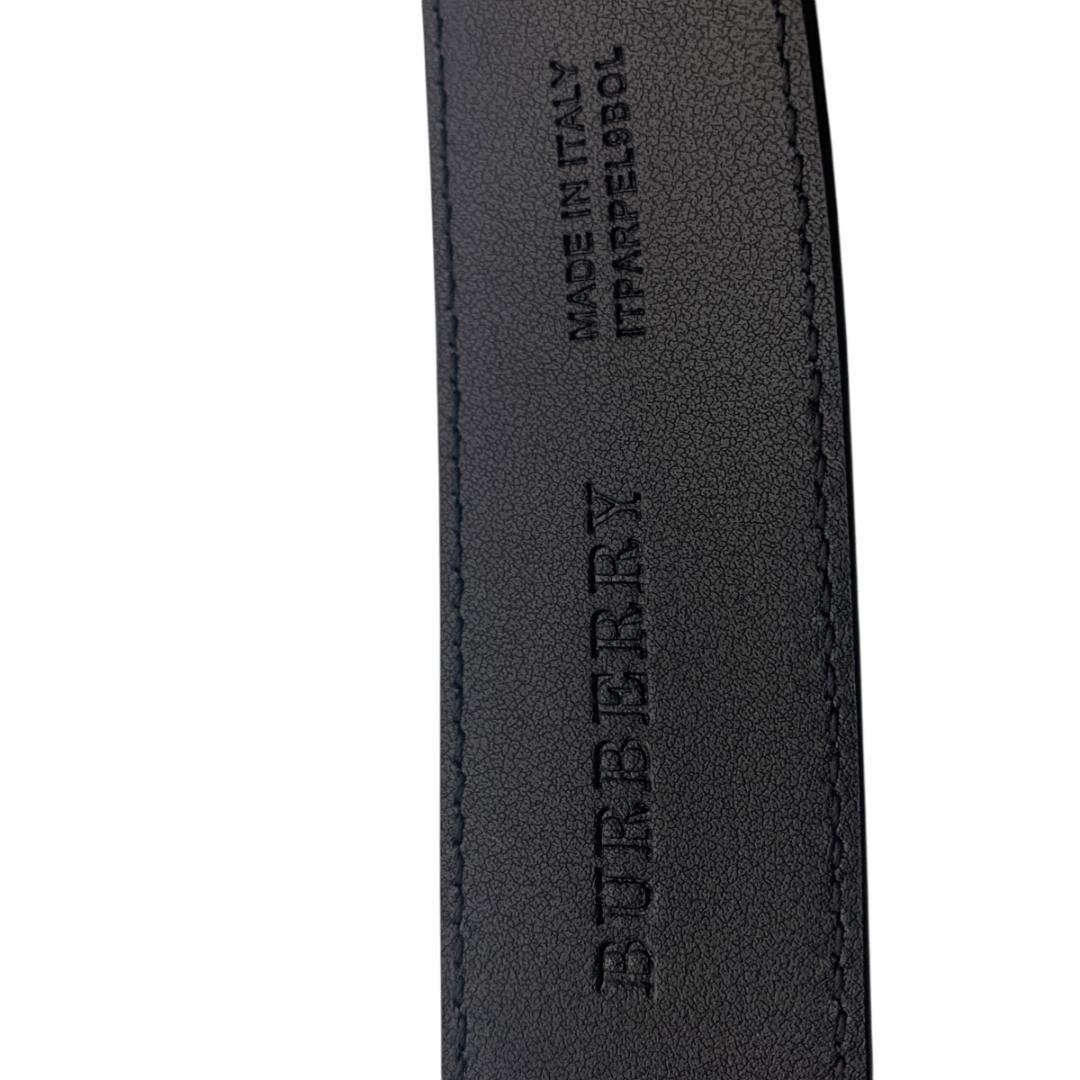 美品★Burberry　バーバリー　ベルト　リバーシブル102-112cm