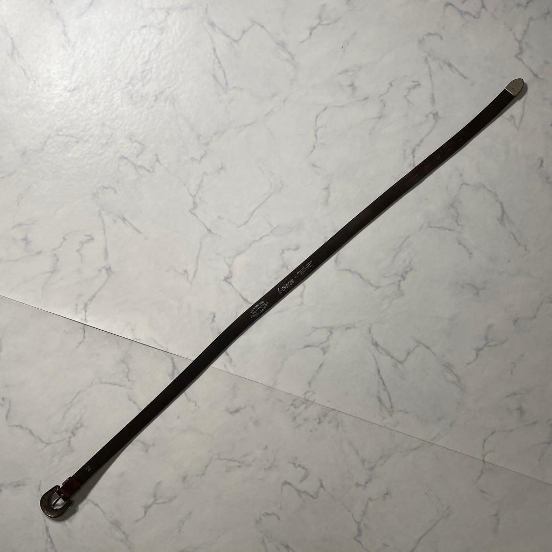 【良品】WILLIAM　ウエスタンベルト　 ビームス エフコラボ　レザー　別注