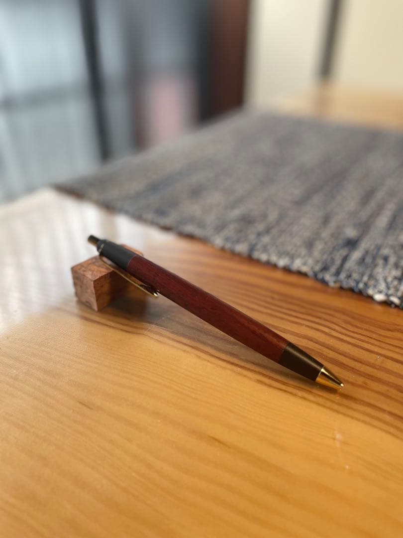 野原工芸ボールペン紅紫檀