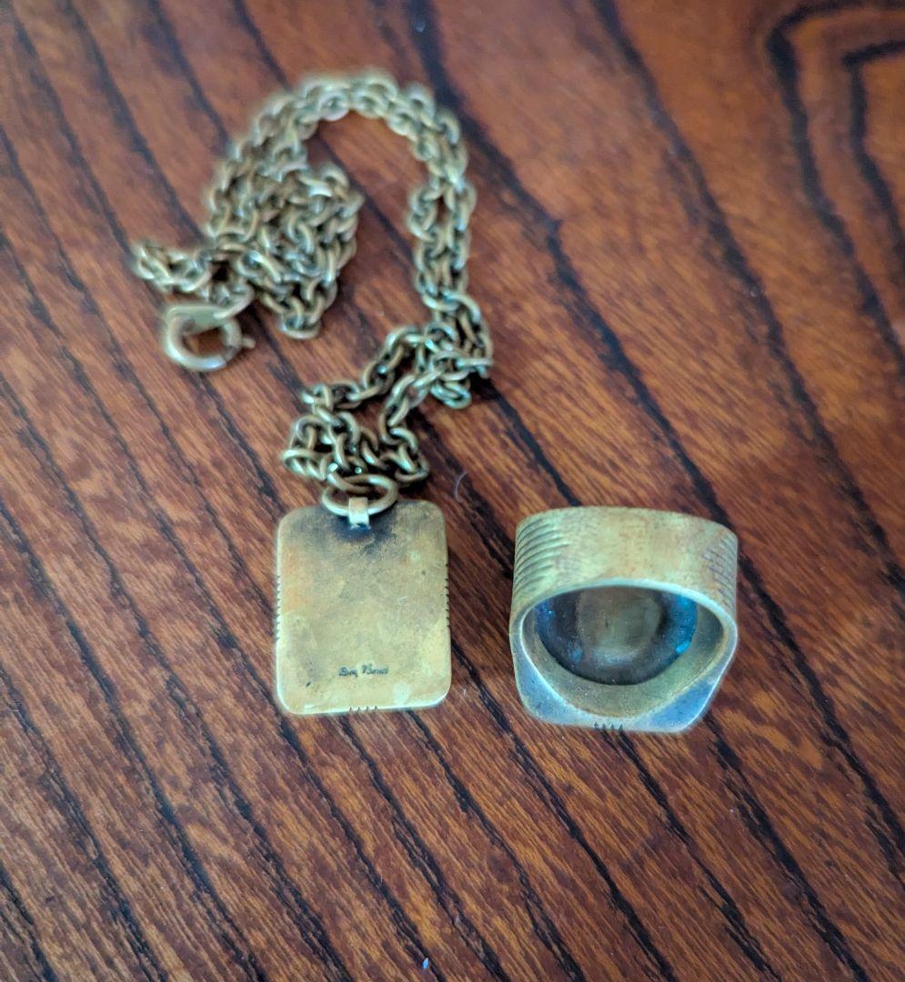 ドライボーンズ　ネックレス　リング　セット