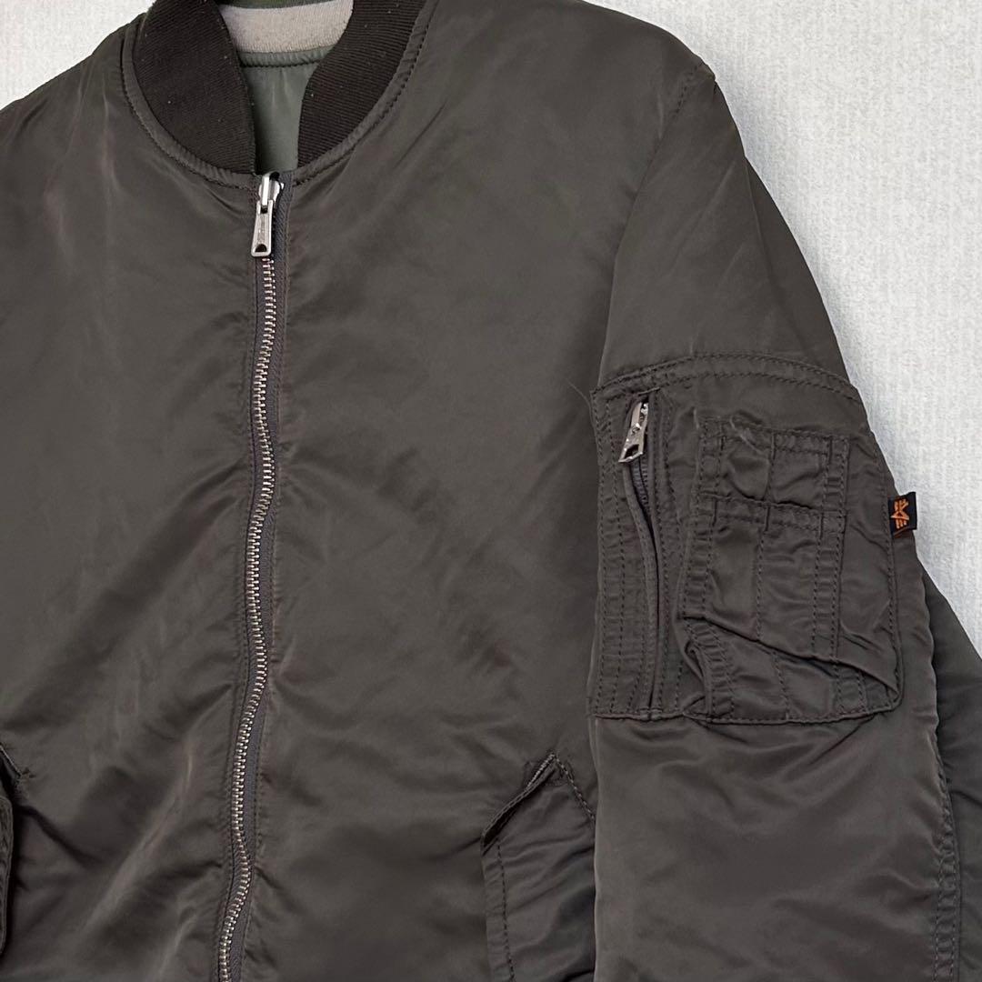 アルファ リバーシブル スカジャン MA-1