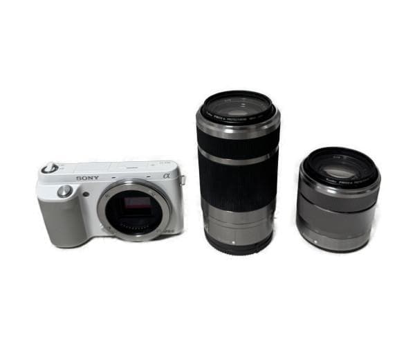 SONY ミラーレス一眼 NEX-F3 ズームレンズキット NEX-F3K-W