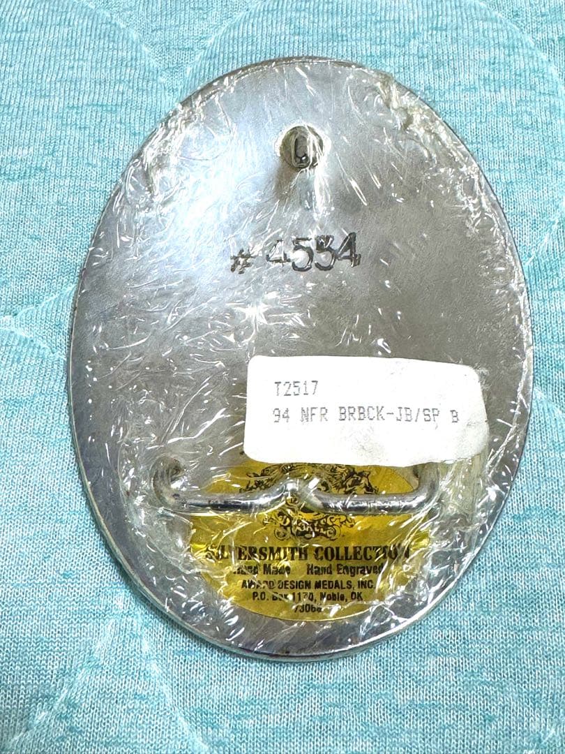 希少NFR ヴィンテージバックル1994年　新品未使用SILVERSMITH