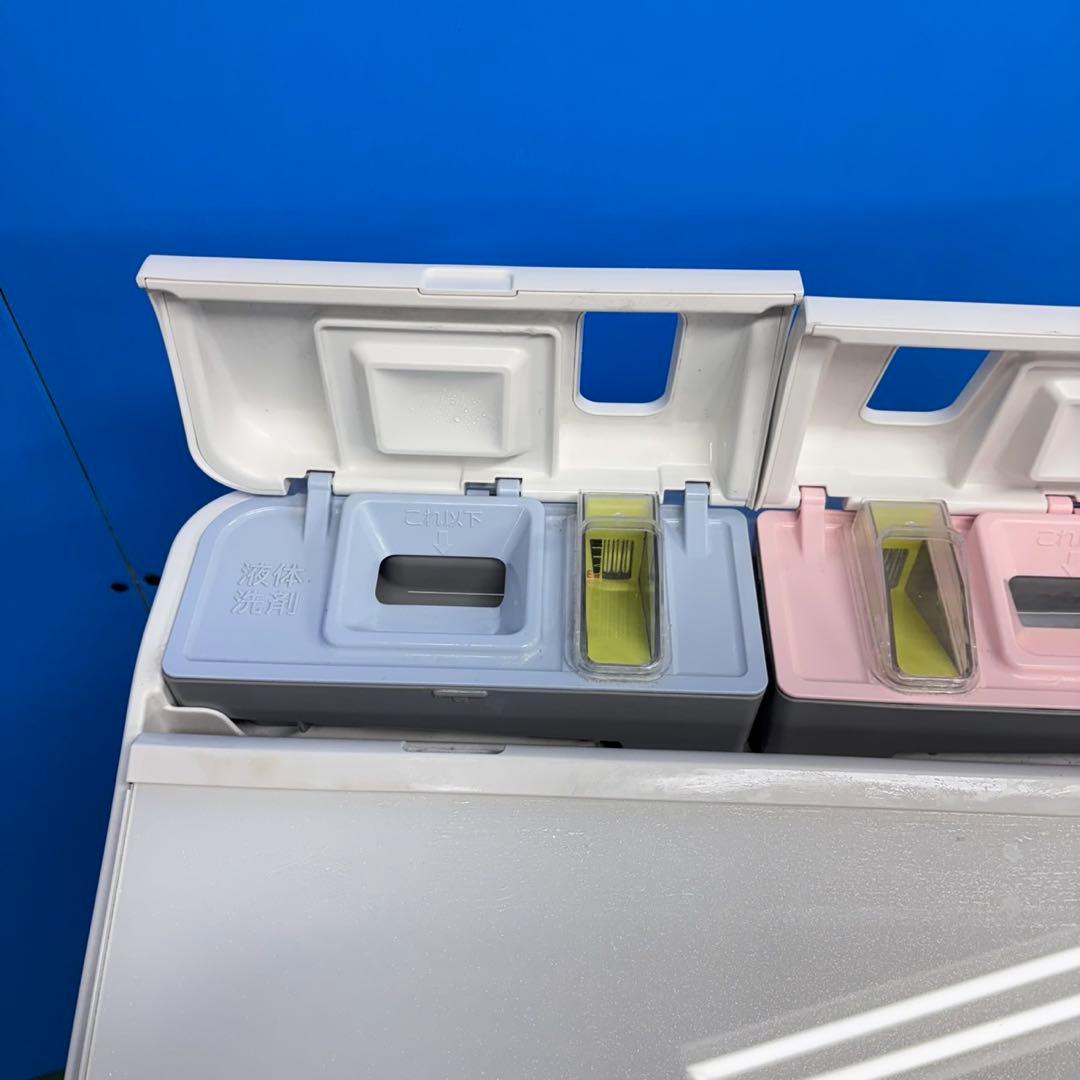 675 格安　日立ビートウォッシュ　洗濯機　洗剤自動投入　小型　乾燥付き　保証付