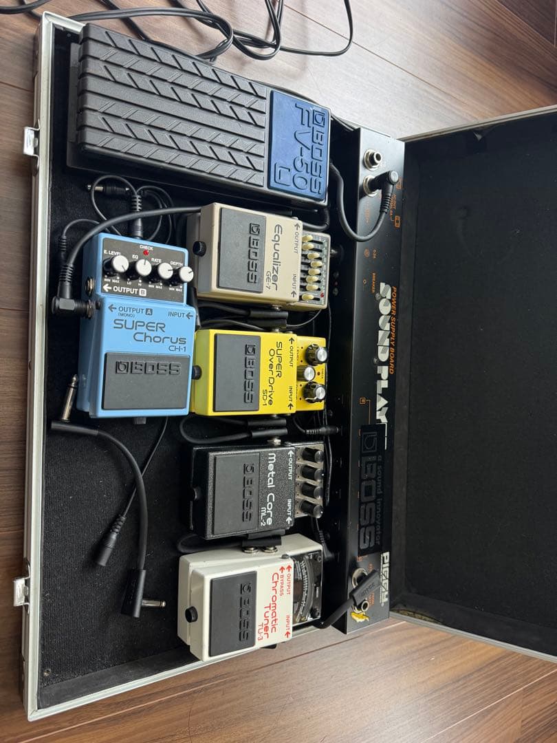 boss エフェクターボード、エフェクターセット
