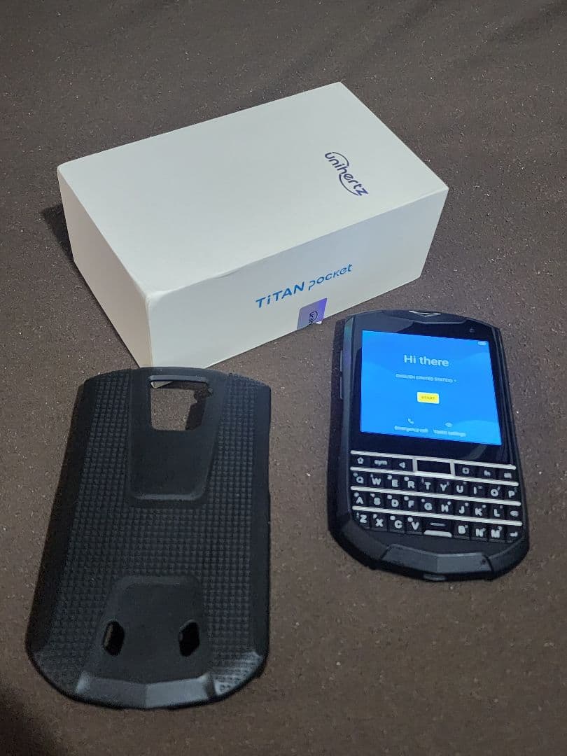 値引き【美品】Unihertz Titan Pocket ブラック 本体