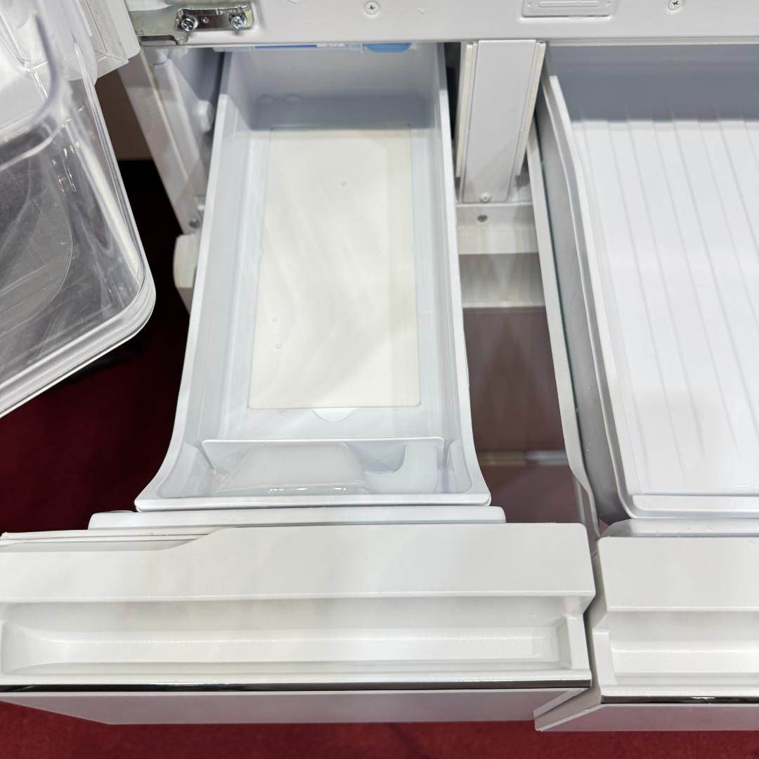 東京23区送料無料　美品パナソニック455L　2019年製ガラスドア　製氷機付き