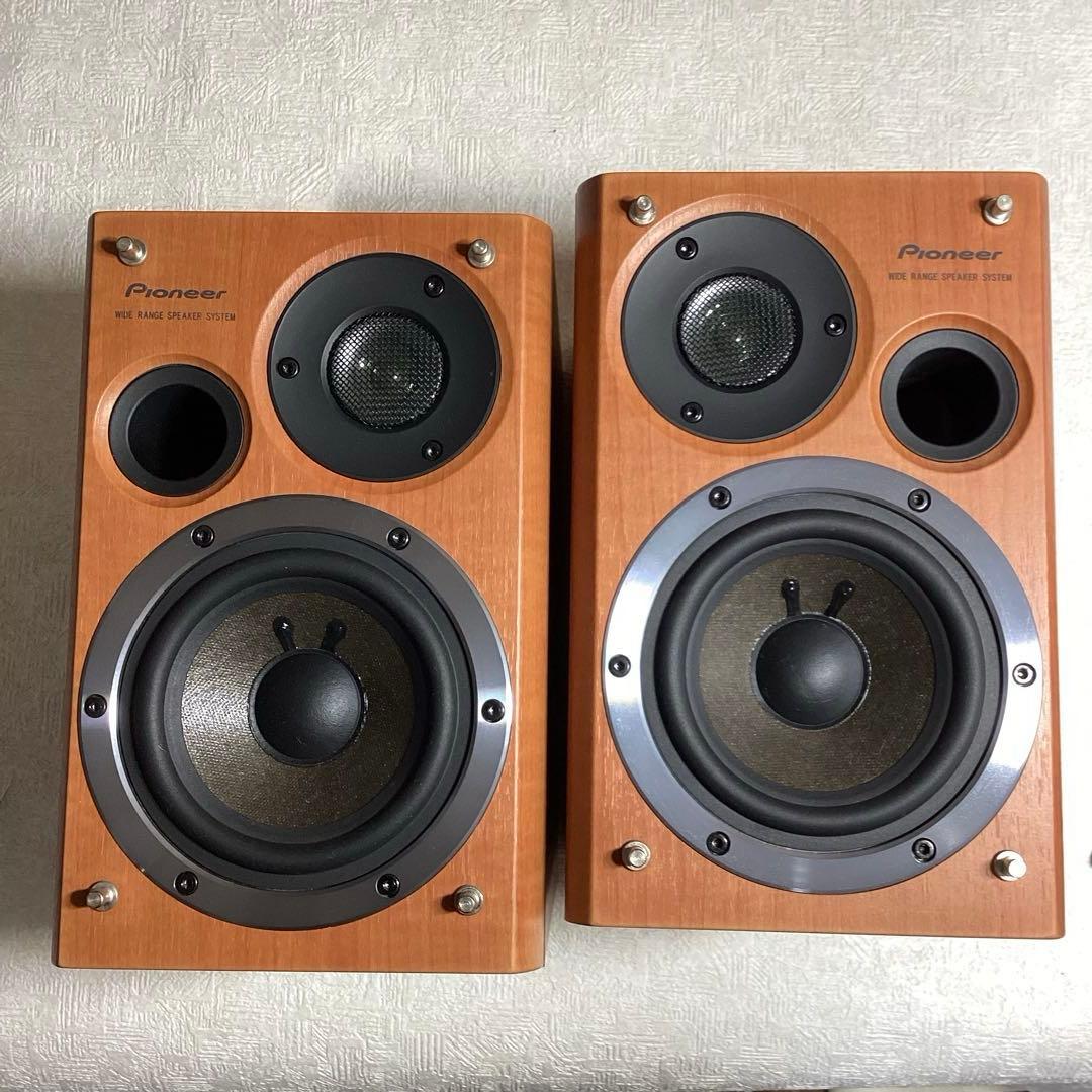 パイオニアS-N702LR ペア　強靭なダイキャストフレームウーハーがピカイチ