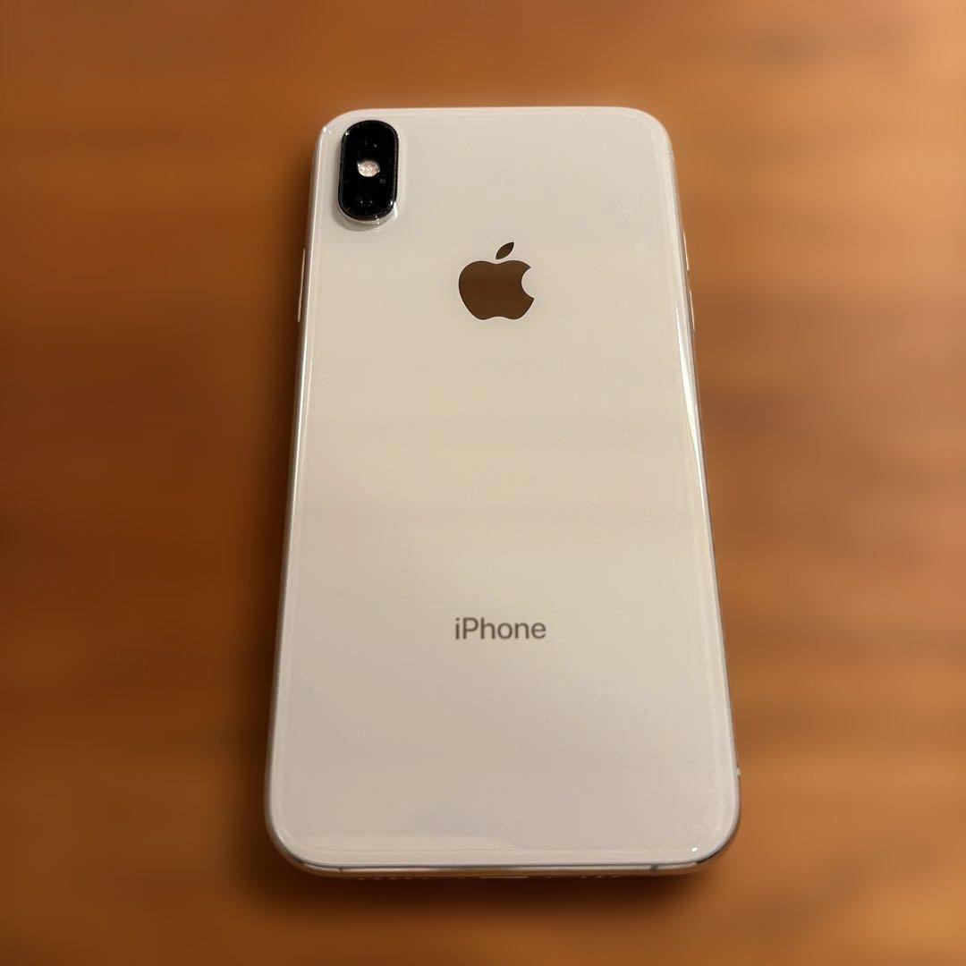 【美品】iPhone XS 64GB シルバー