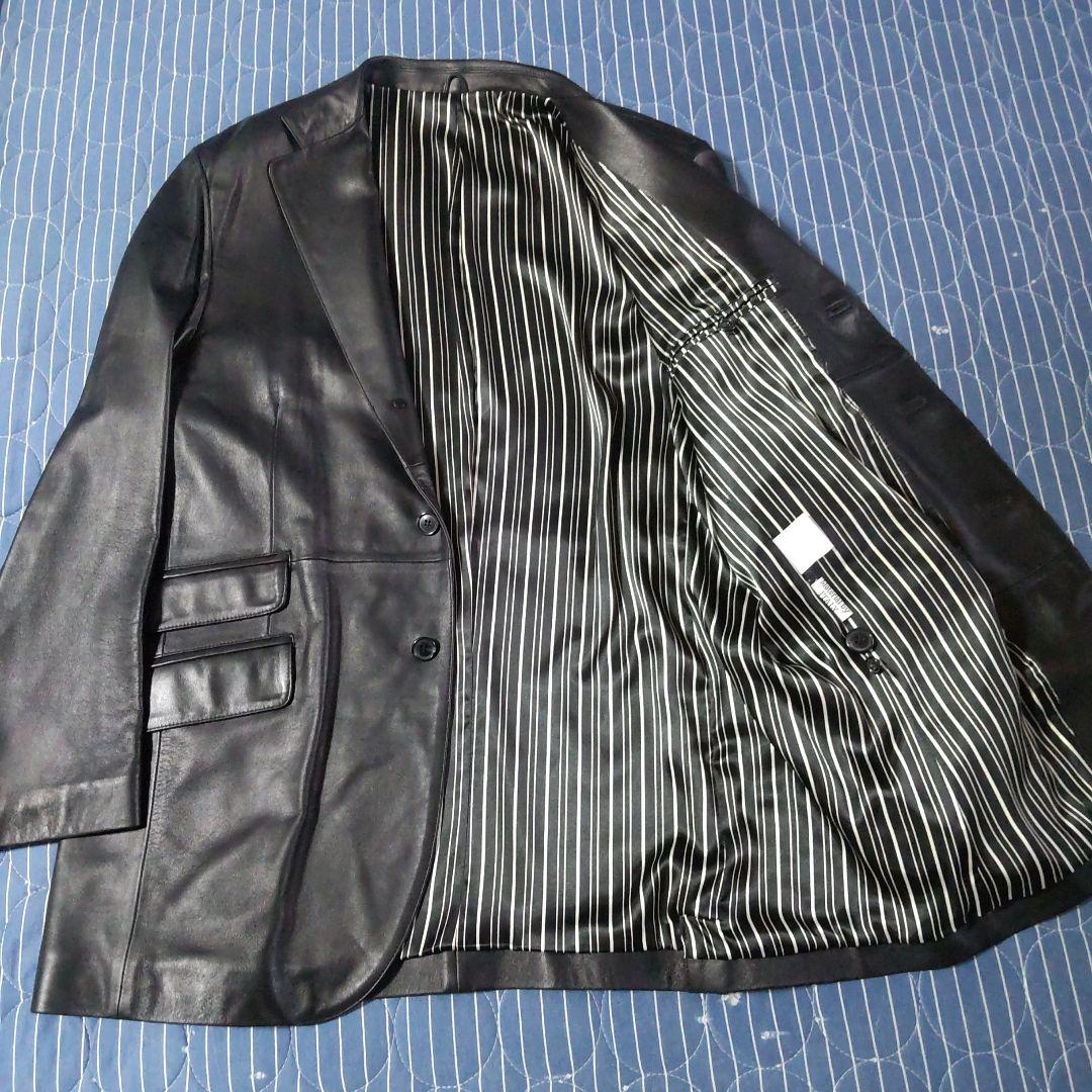 レザーオーダーメイド　テーラードジャケット　イタリア
