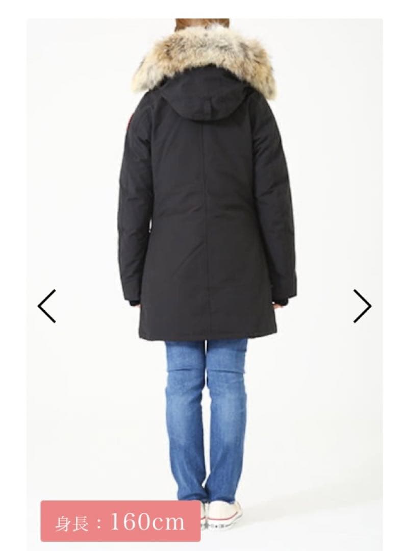 限定価格 カナダグース ダウンジャケット 黒ブラックS BRONTE2603JL