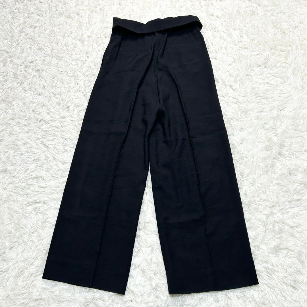 【美品】iCB パンツスーツ セットアップ カジュアル ゆったり ブラック