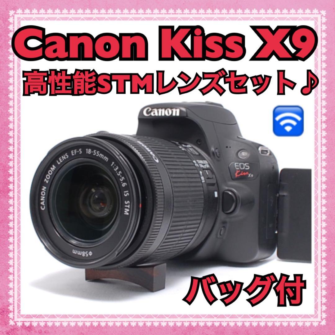 Canon Kiss X9【美品】Wi-Fi 高性能STMレンズ 手ぶれ補正