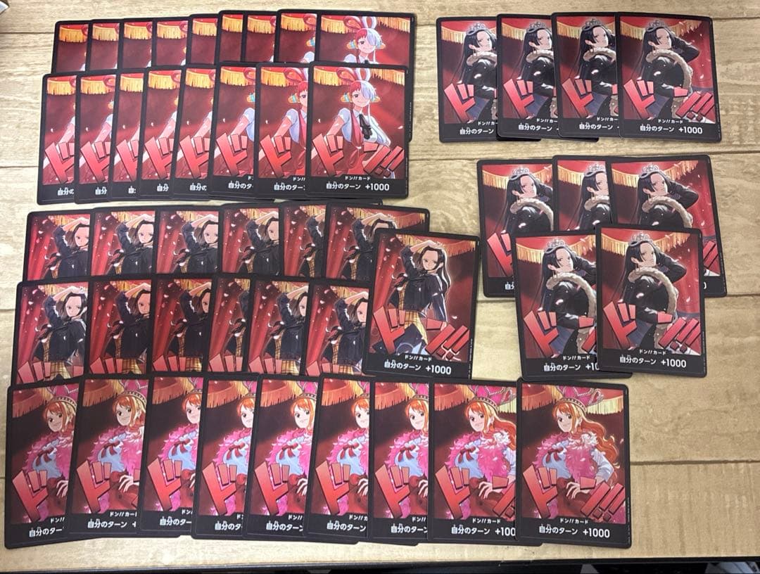 ヒロインズエディション　ドンカード　48枚セット　ナミ　ウタ　ロビン　ハンコック