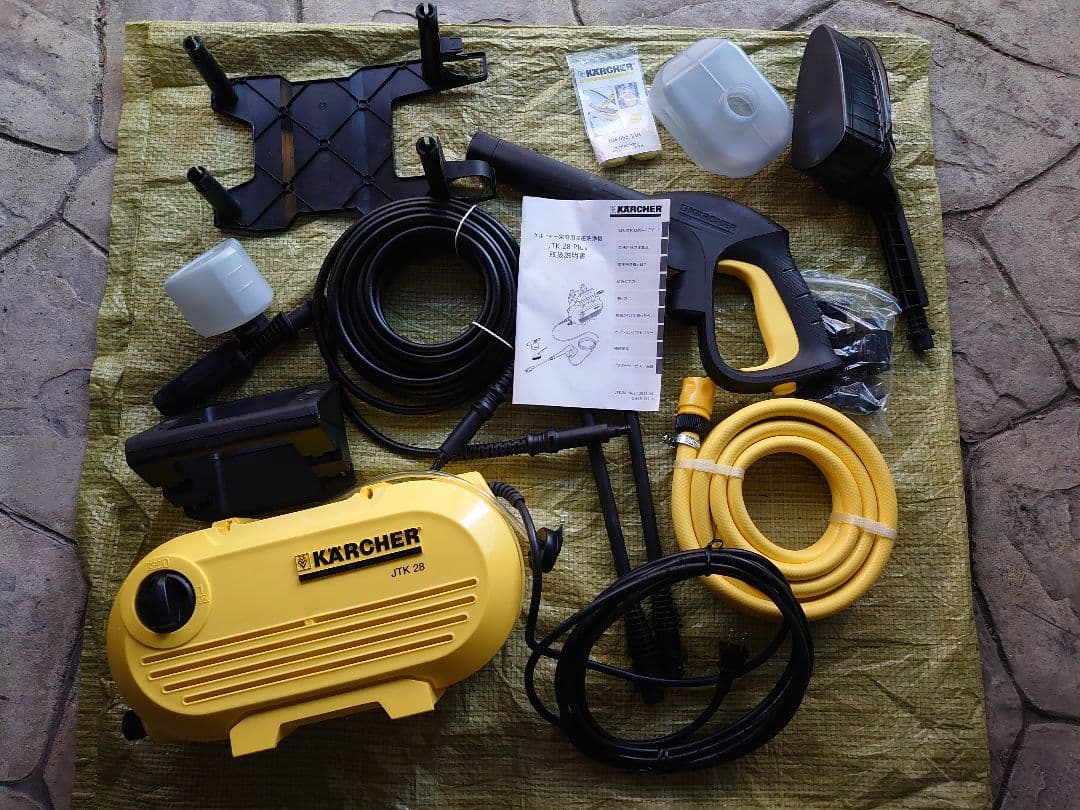 【良品】ケルヒャー高圧洗浄機 JTK28Plus 付属品完備
